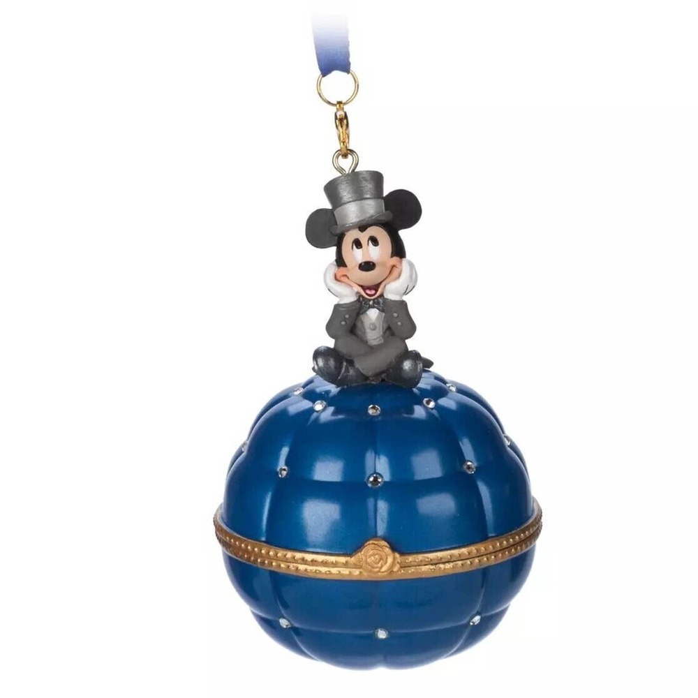 Disney Sketchbook~Mickey Mouse Engagement Ring Box~ Ornament Wedding~Proposal